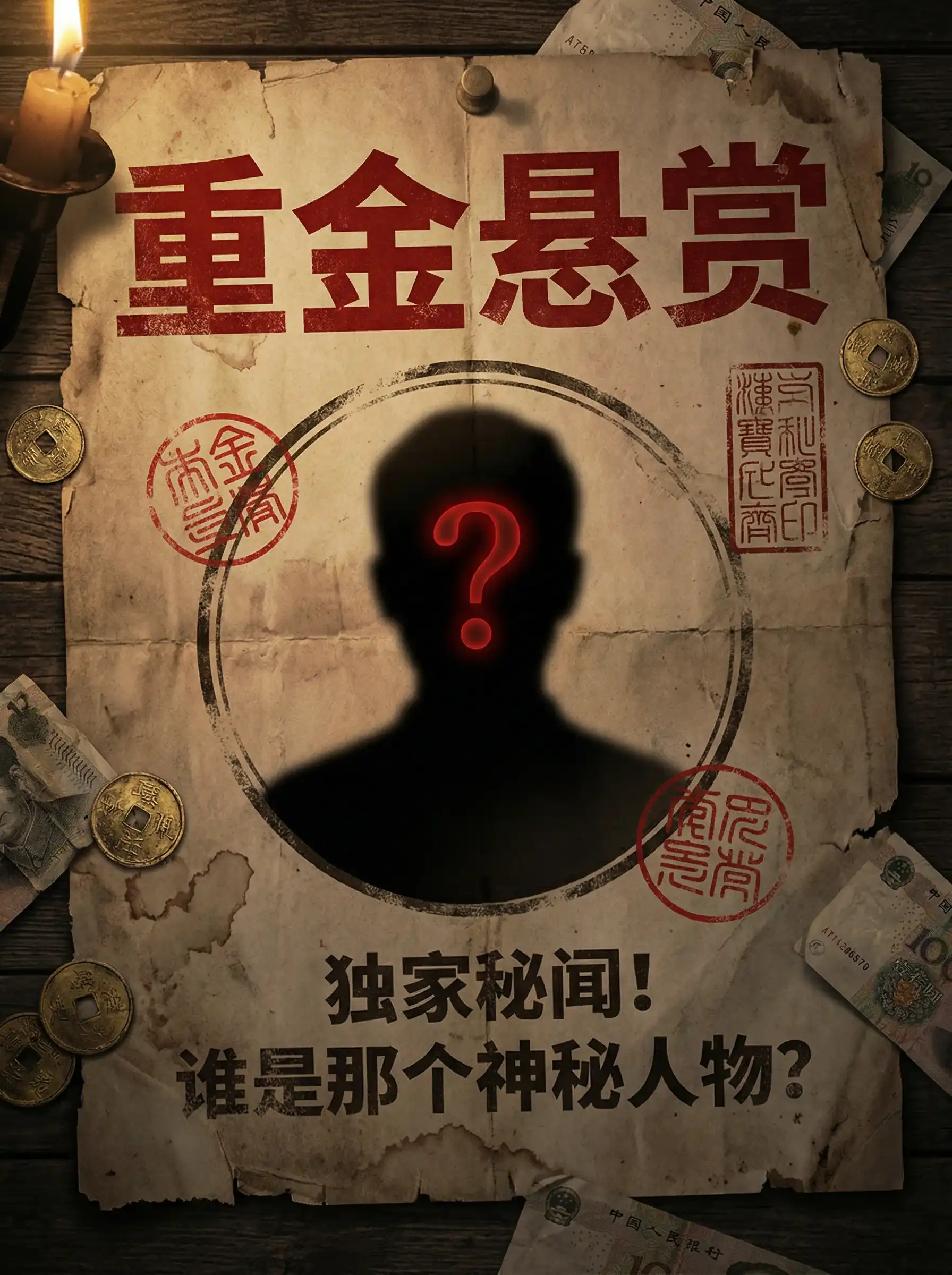 才半根就哭了 - 重金悬赏线索征集令